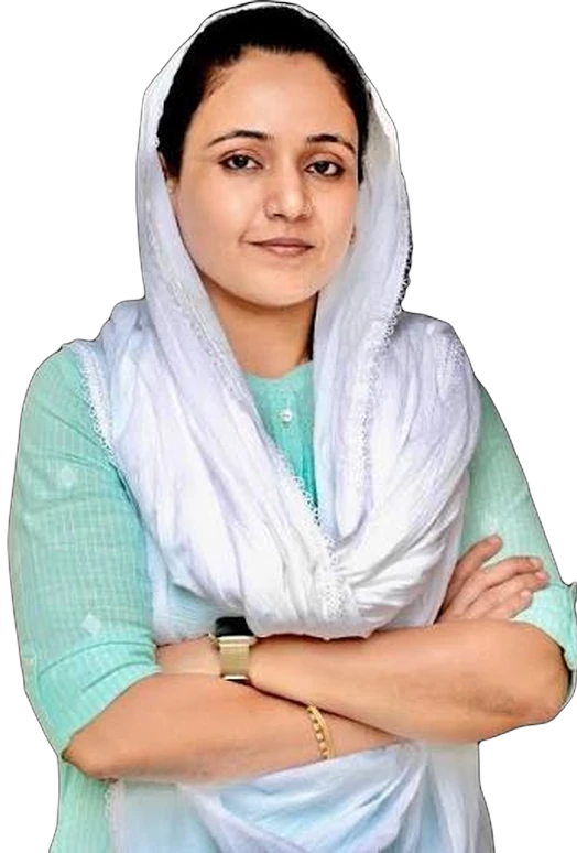 Sana Malik Shaikh, MLA of Anushakti Nagar, arms crossed