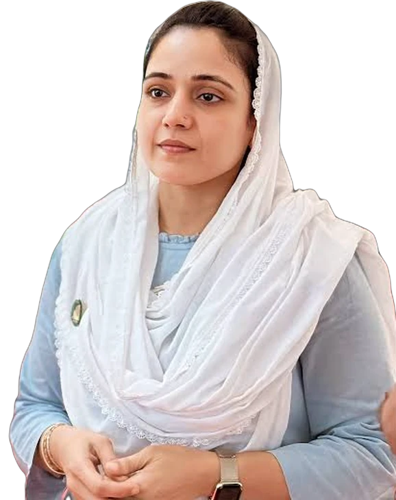Sana Malik Shaikh, MLA of Anushakti Nagar, listening at a public event